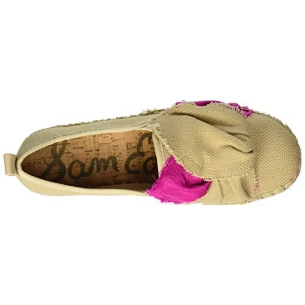 Sam Edelman pink espadrilles